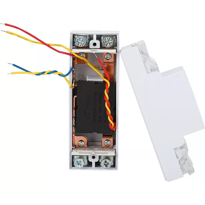 Однофазное 2P реле с блокировкой «сверху вниз»